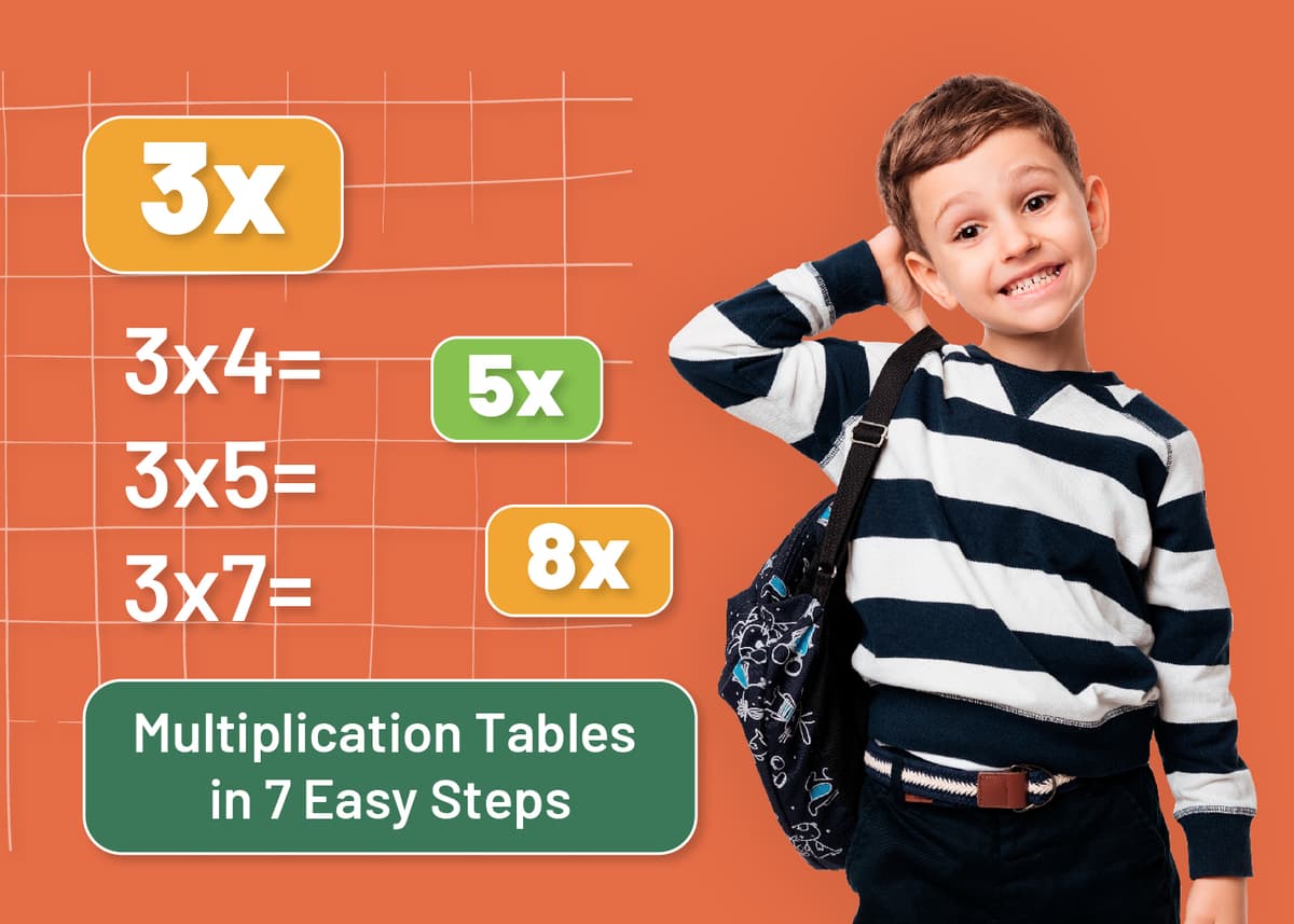 How To Teach Multiplication Tables To Kids in 7 Easy Steps