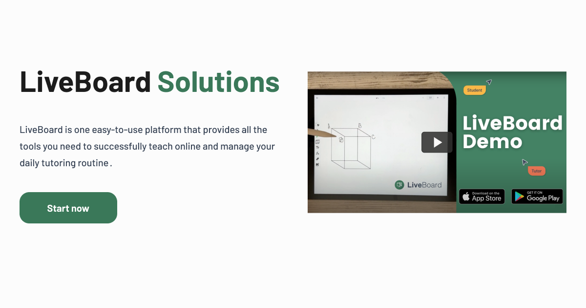 LiveBoard solutions